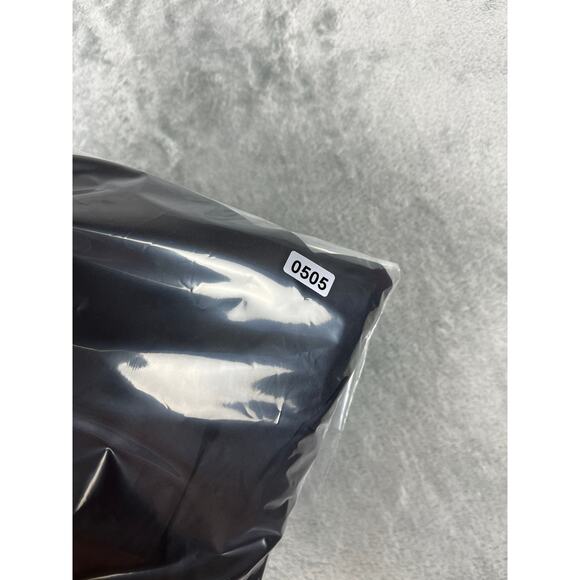 Vintage 90s Y2K Black Maxi Dress 14 Whimsigoth Spaghetti Straps Slit Witchy - Picture 16 of 16